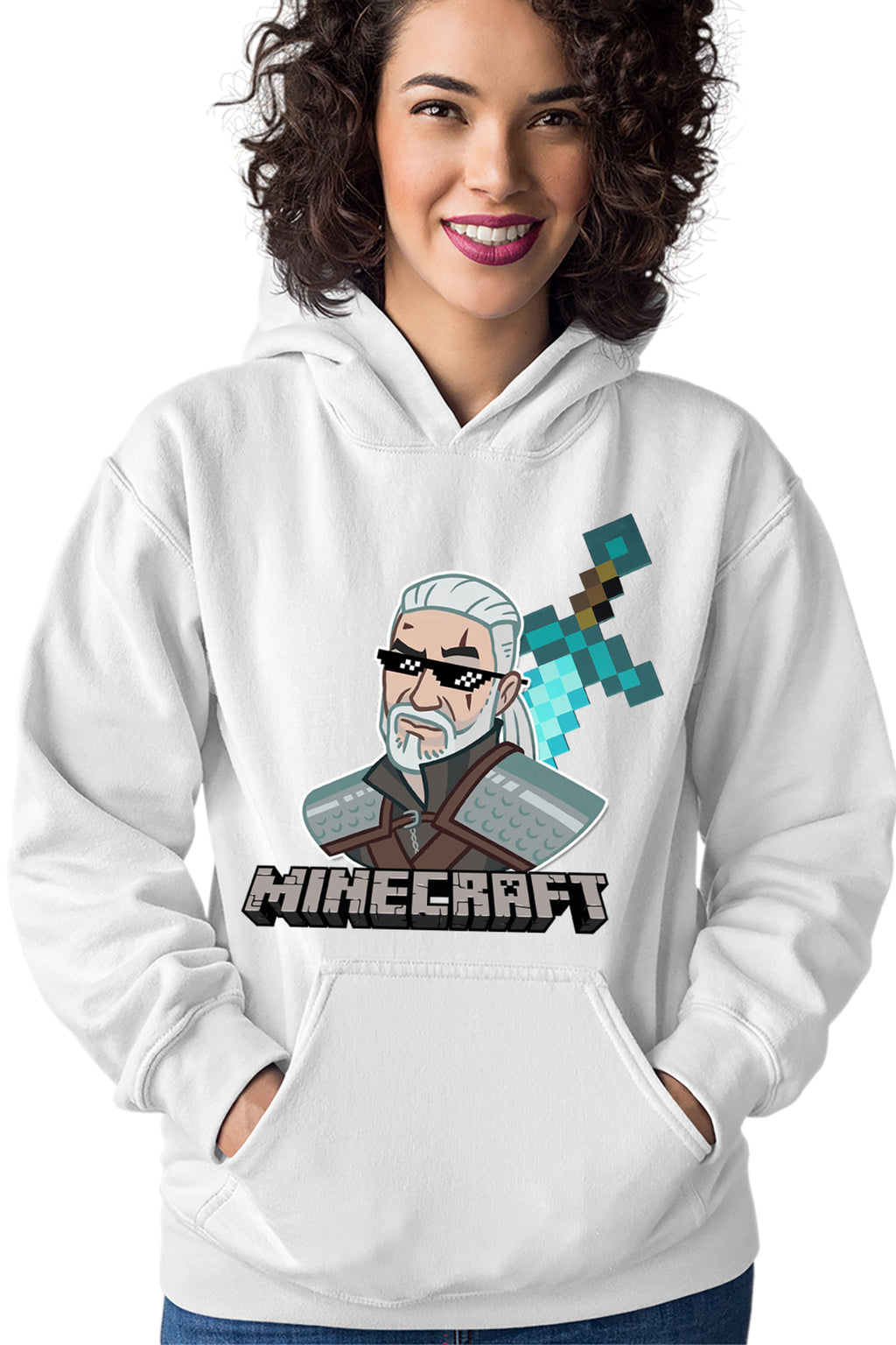 Hanorac dama The Witcher Minecraft Mcskins Optifine Aternos