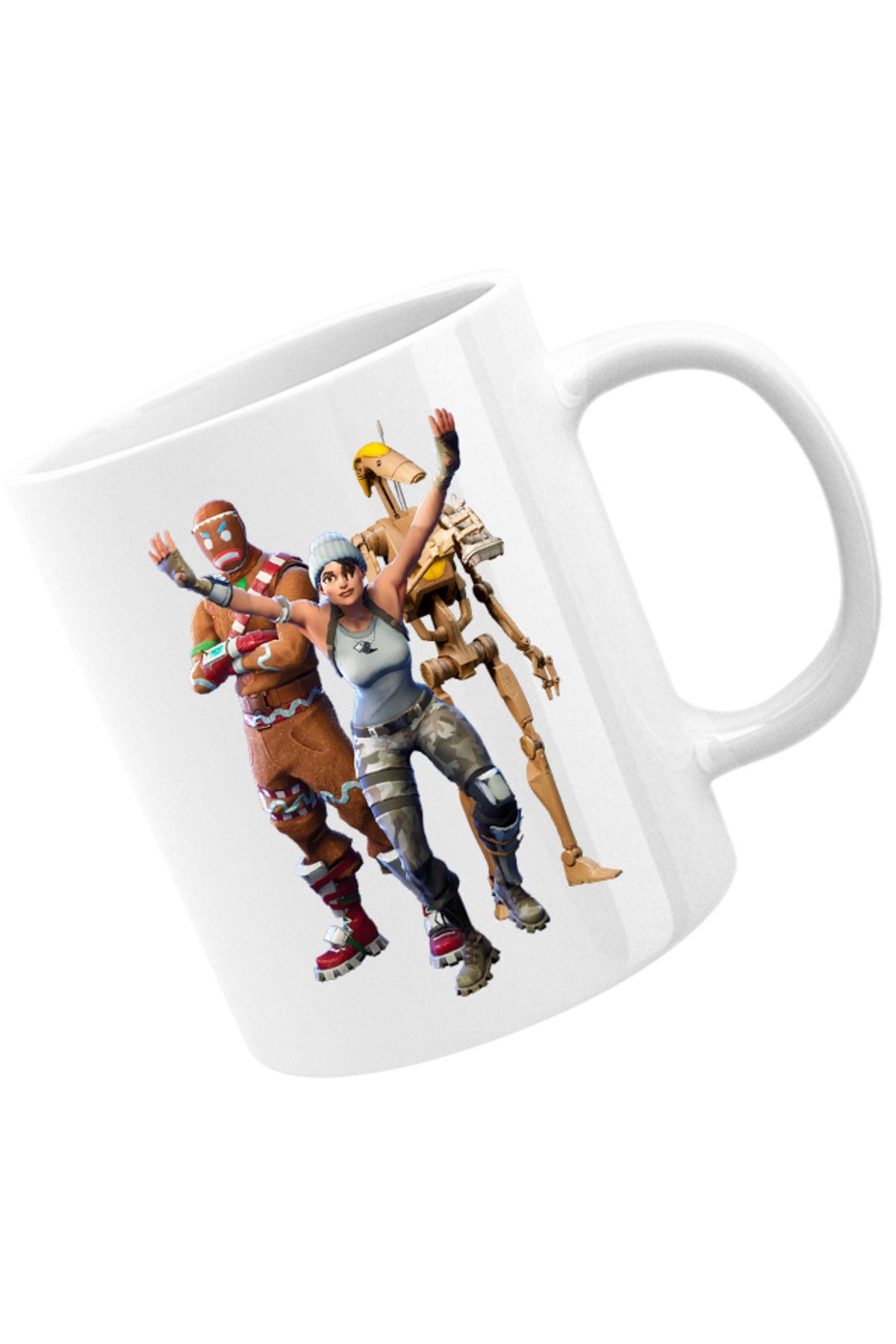 Cana Fortnite Happy Esports Star Wars Droid, alba, 330 ml