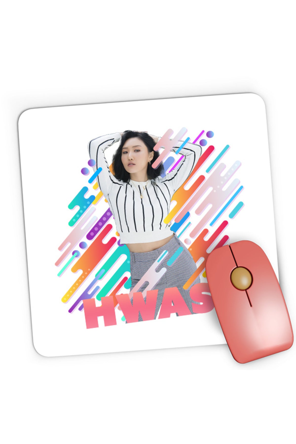 Mousepad Gaming Mamamoo Singer Solo Hwasa y Pop Music Korean, 21x19 cm