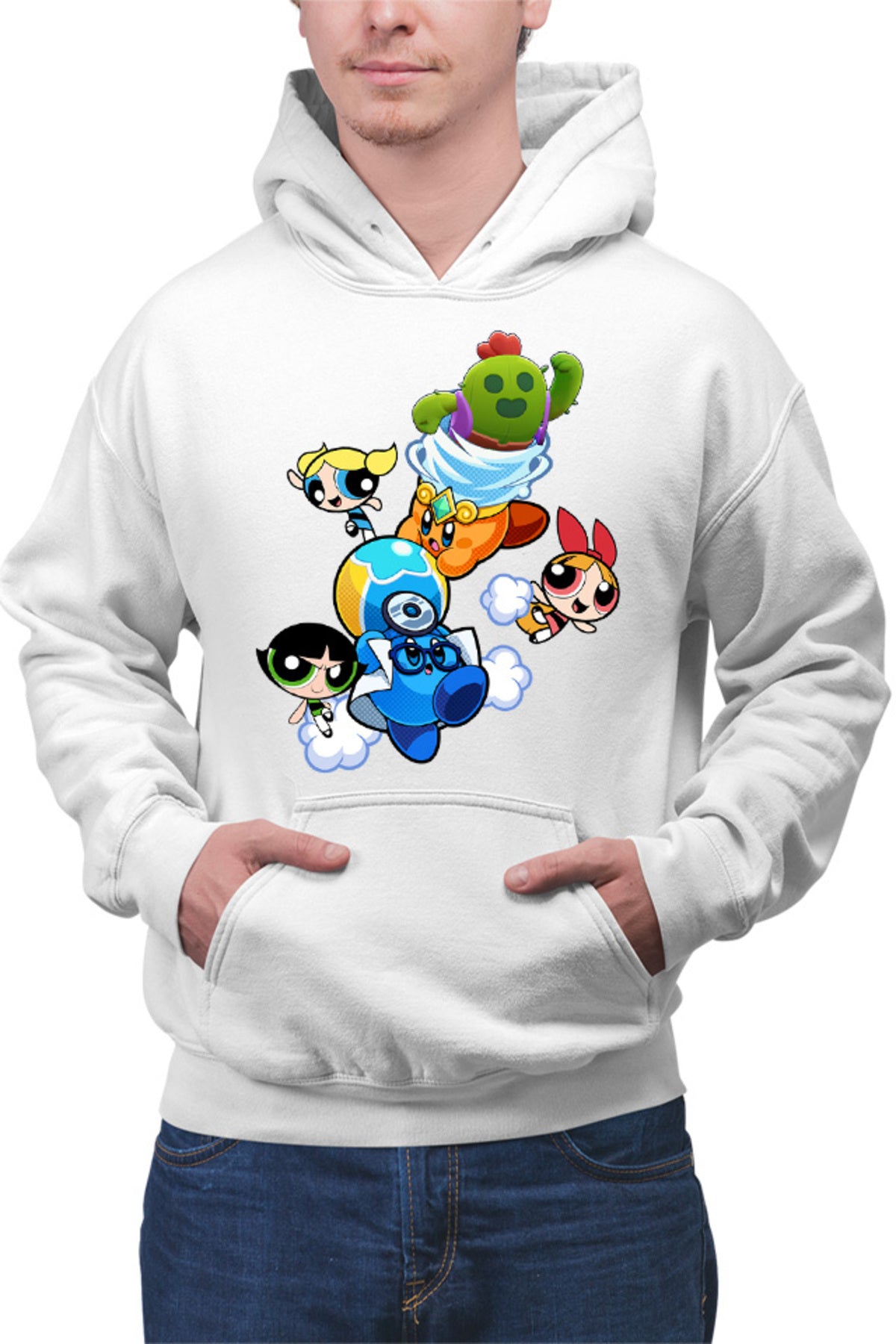 Hanorac barbati Brawl Stars Happy Tank Powerpuff Girls Pokemon Weather