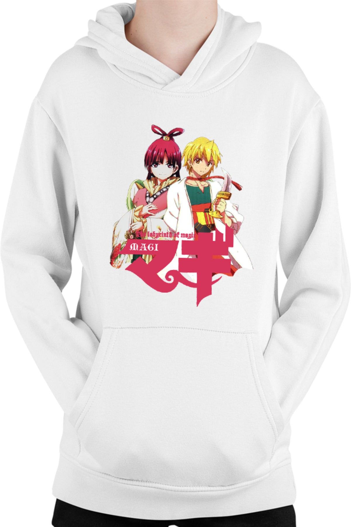 Hanorac copii Magi The Labyrinth of Magic Kougyoku Queen Alibaba Protect