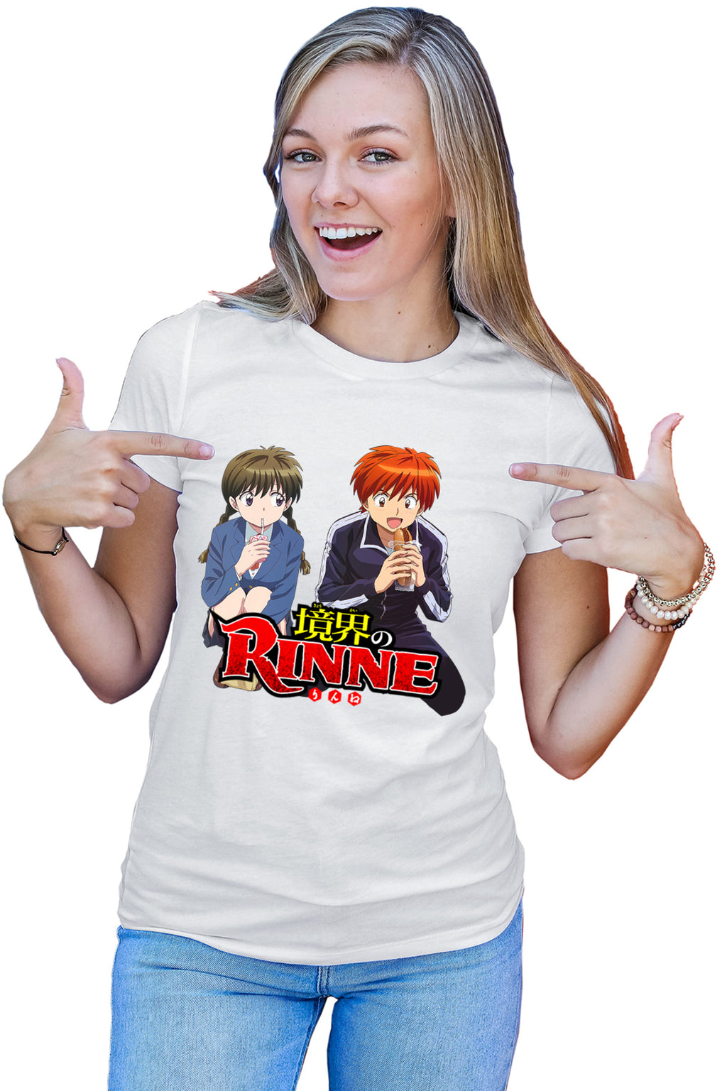 Tricou dama Rin-ne Rinne Sakura Eat Logo