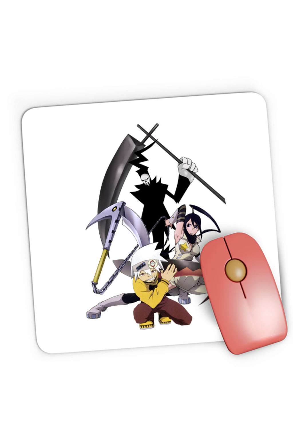 Mousepad Gaming Soul Eater Soul Shinigami Tsubaki Shounen Anime, 21x19 cm