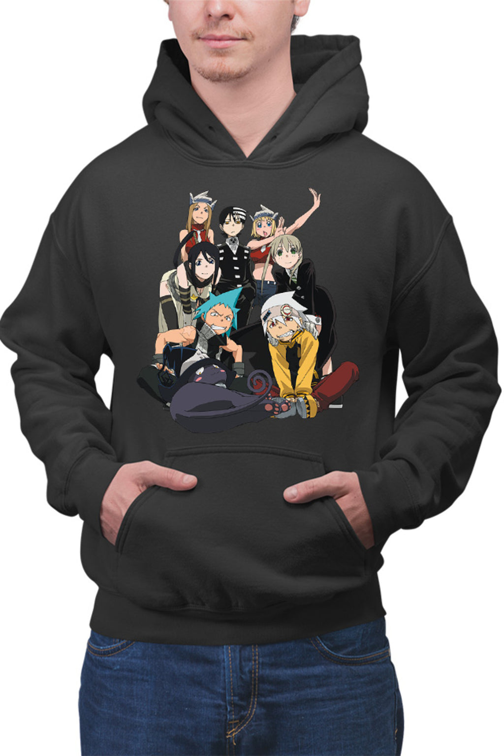 Hanorac barbati Soul Eater Group Supranatural God Death Soul