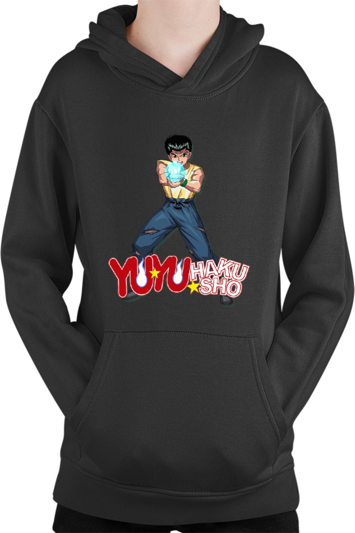 Hanorac copii Yu Yu Hakusho Yusuke Urameshi Super Power Paranormal Anime