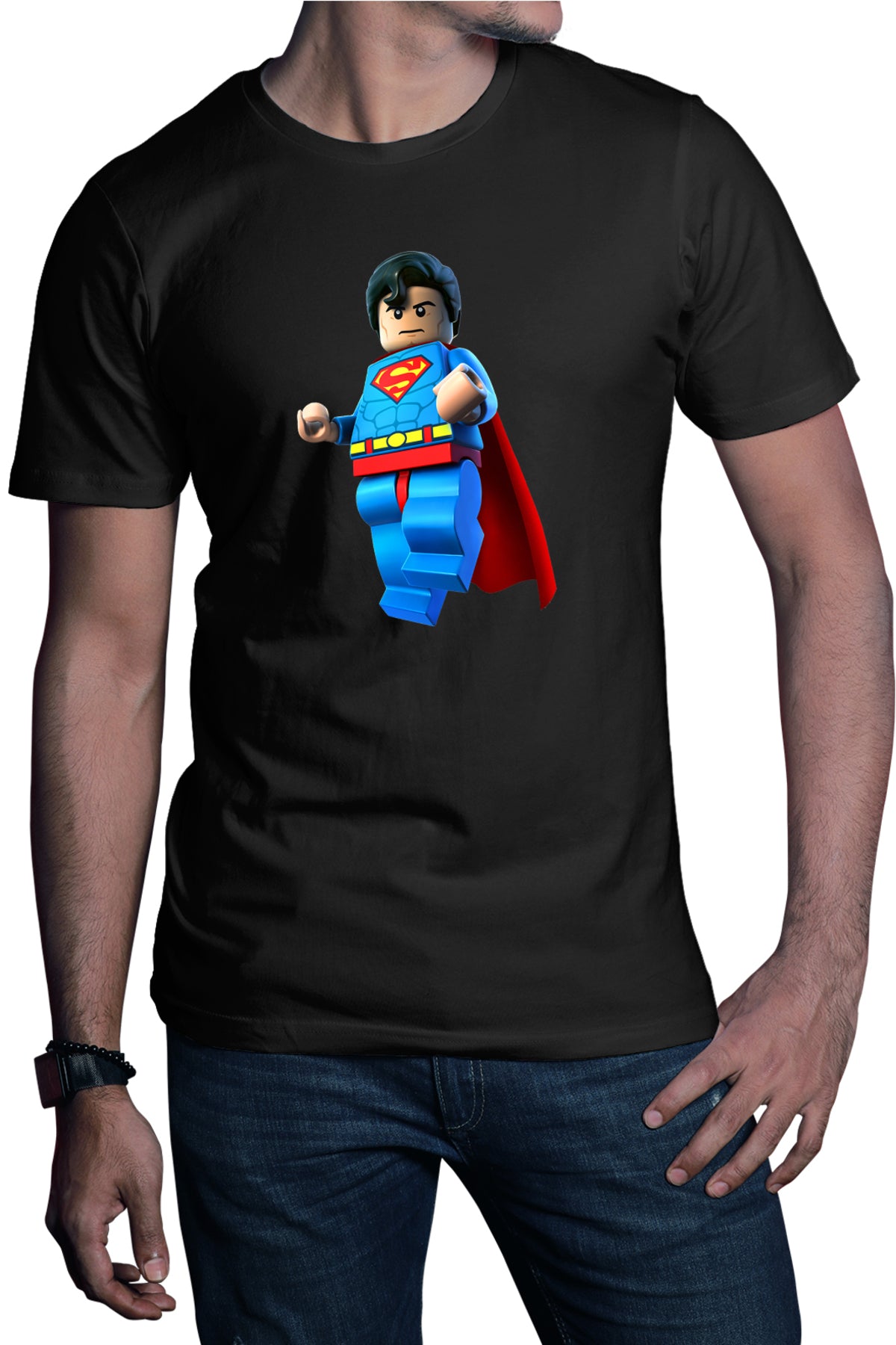 Tricou barbati Superman Heroes Technic Duplo Ninjago