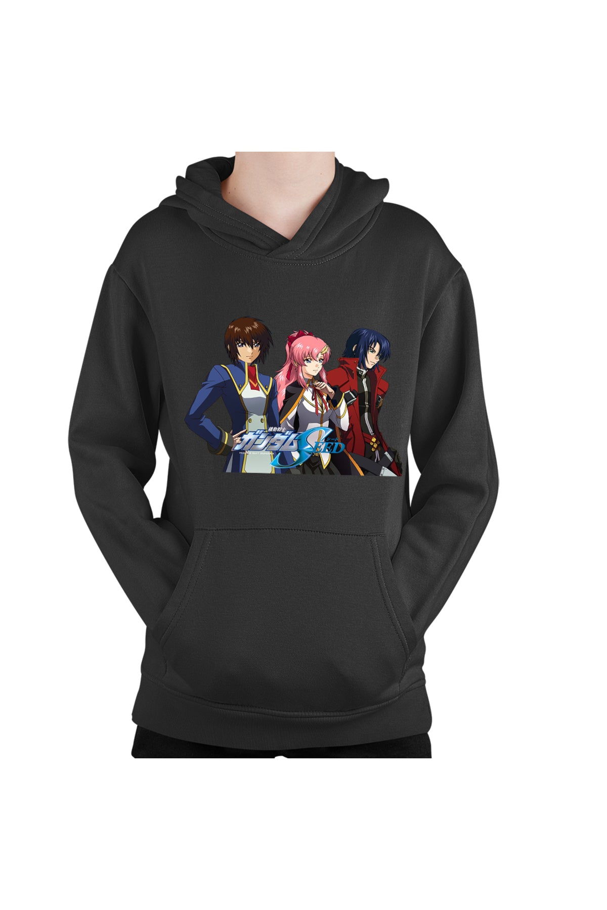 Hanorac copii dam Seed Trio Anime Kage
