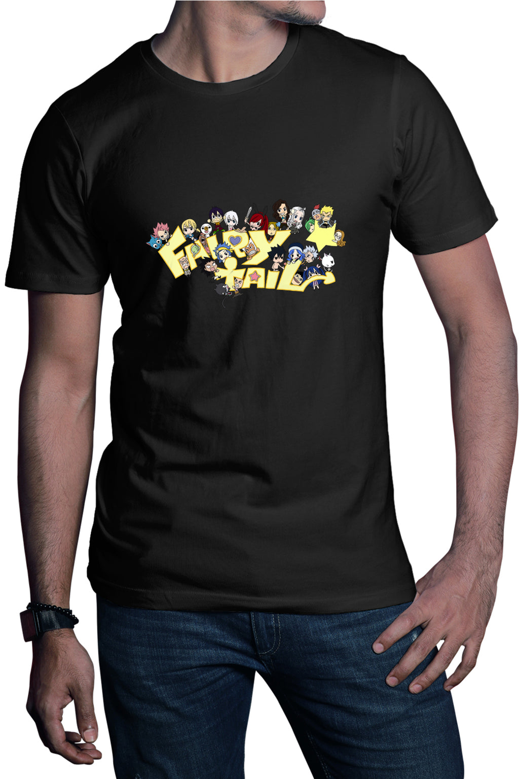 Tricou barbati Fairy Tail Natsu Dragneel All Dragons