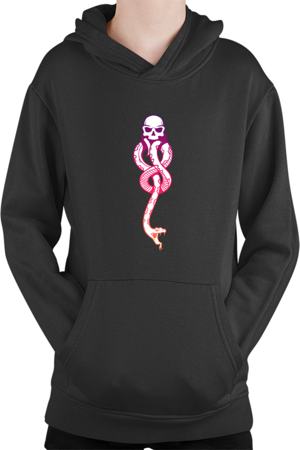 Hanorac copii Harry Potter Decal Death Eaters Serpent Spell