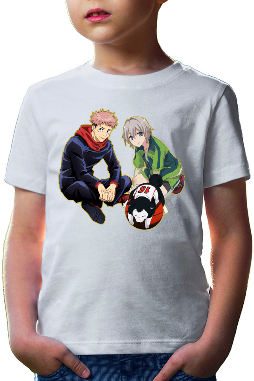 Tricou copii OreGairu Totsuka Jujutsu Kaisen Kuroko No Basket