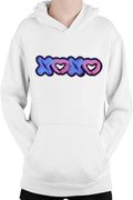 Hanorac copii XOXO Logo Heart Abstract Minimalist Drama