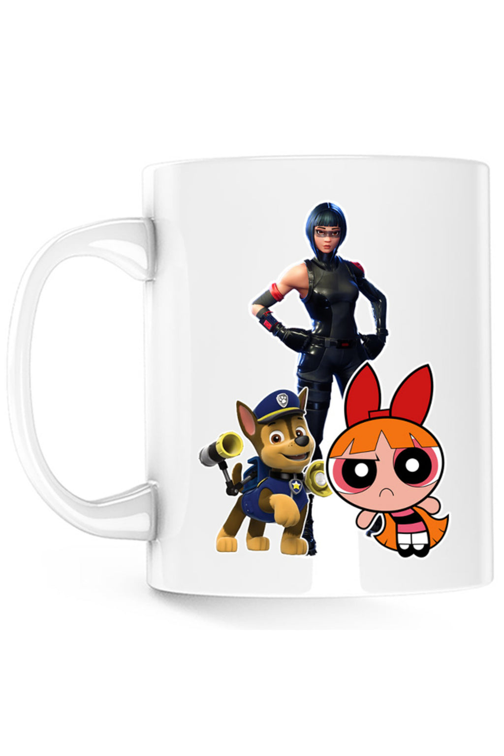 Cana Fortnite Panter Cat Costume Skin Powerpuff Girls, alba, 330 ml