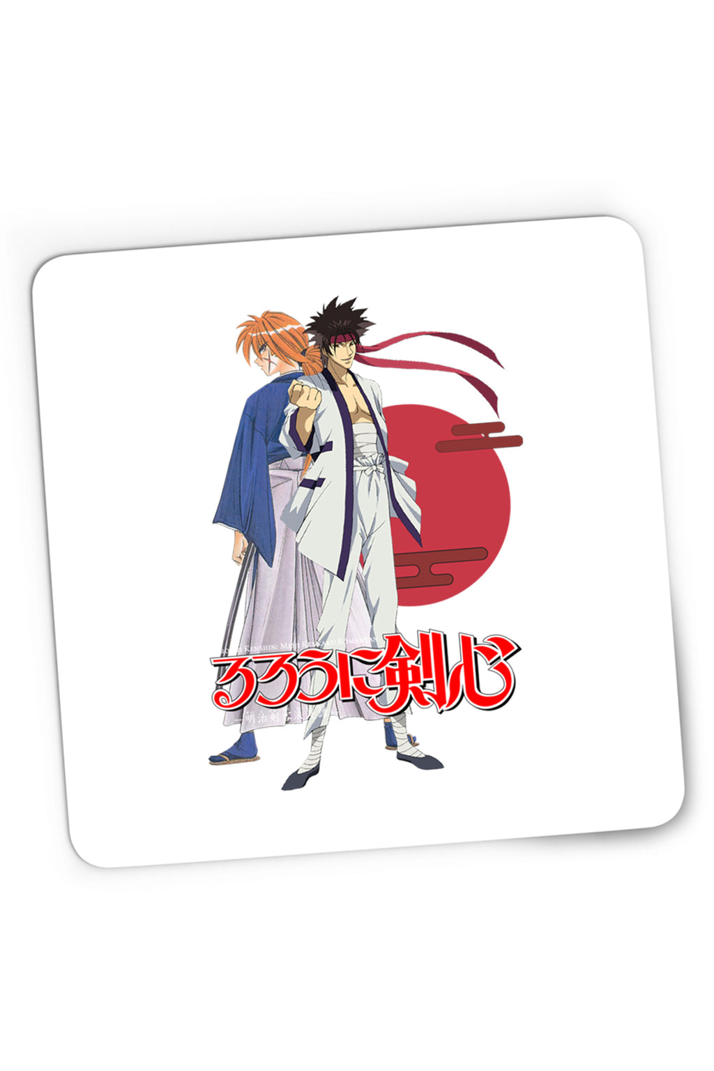 Mousepad Gaming Rurouni Kenshin Sanosuke Kage Rivals, 21x19 cm