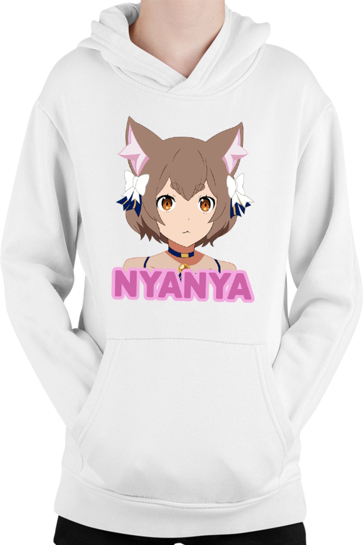 Hanorac copii Re Zero Felix Cat Nya Kawaii Magic Youtube