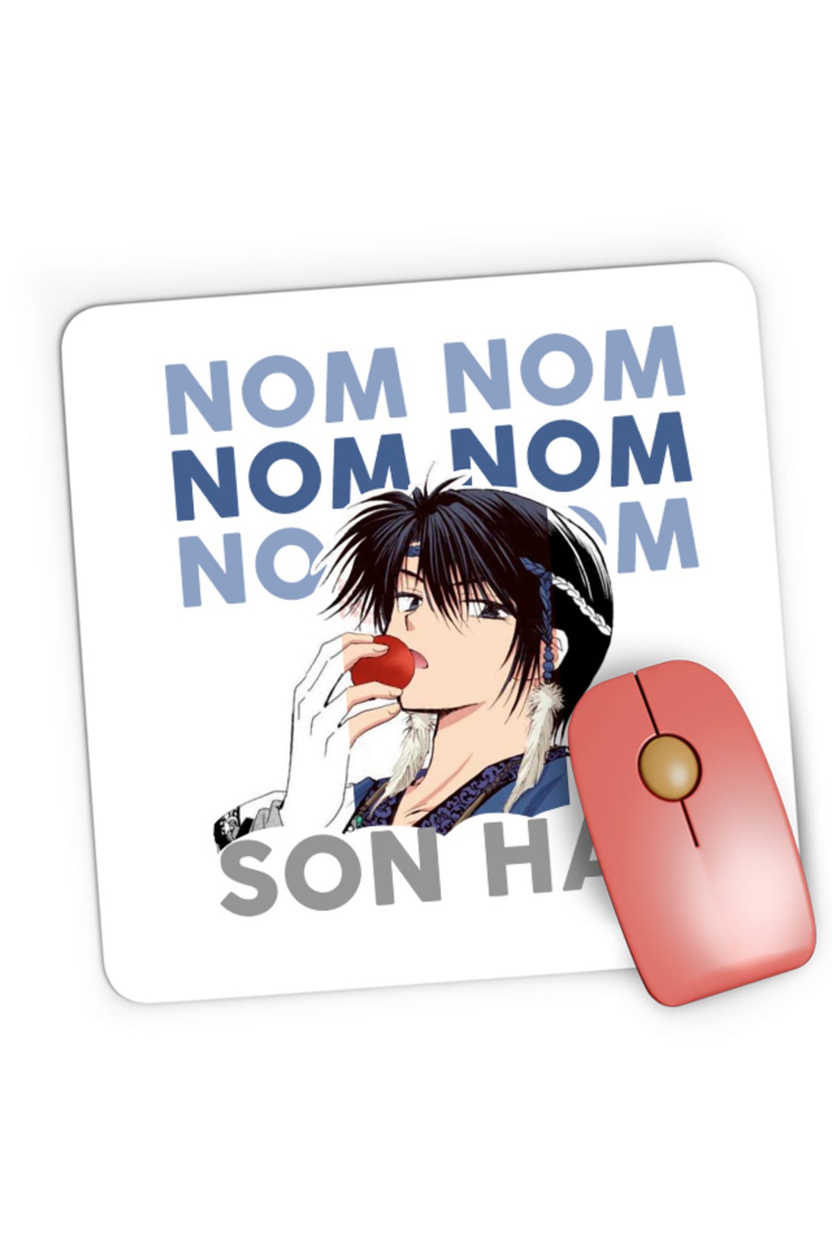 Mousepad Gaming Yona of the Dawn Son Mochi Eat Manga Anime, 21x19 cm