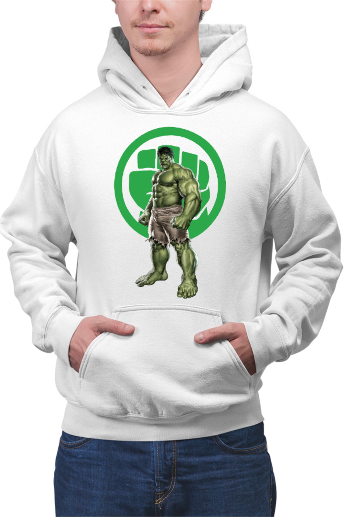 Hanorac barbati Hulk The Incredible Muscle Big Power Marvel