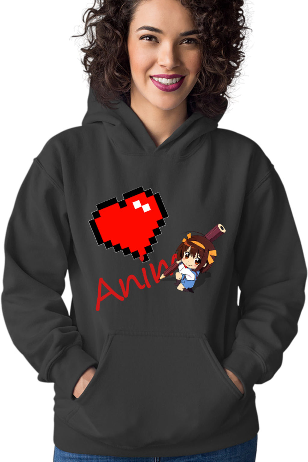 Hanorac dama Haruhi Suzumiya Love Anime Minecraft Write School