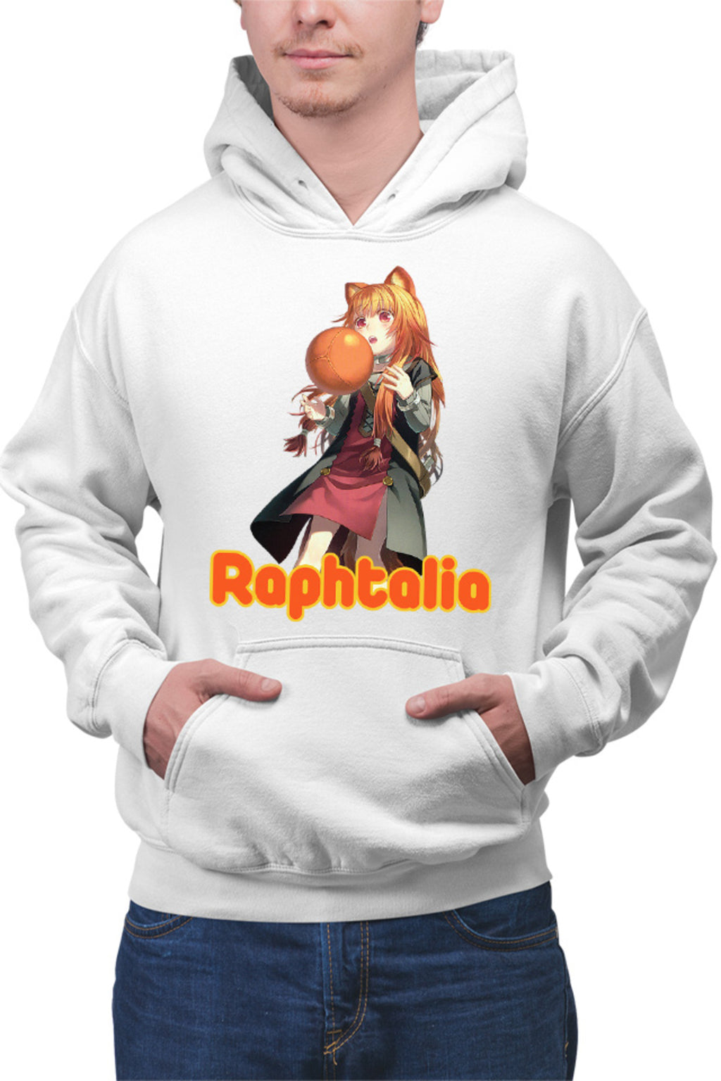 Hanorac barbati Rising of the Shield Hero Raphtalia Furry Ball Dream Playful