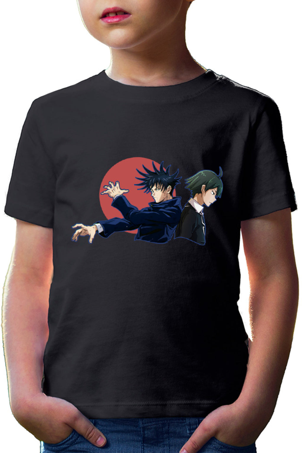 Tricou copii OreGairu Hikigaya Jujutsu Kaisen Demon School Anime