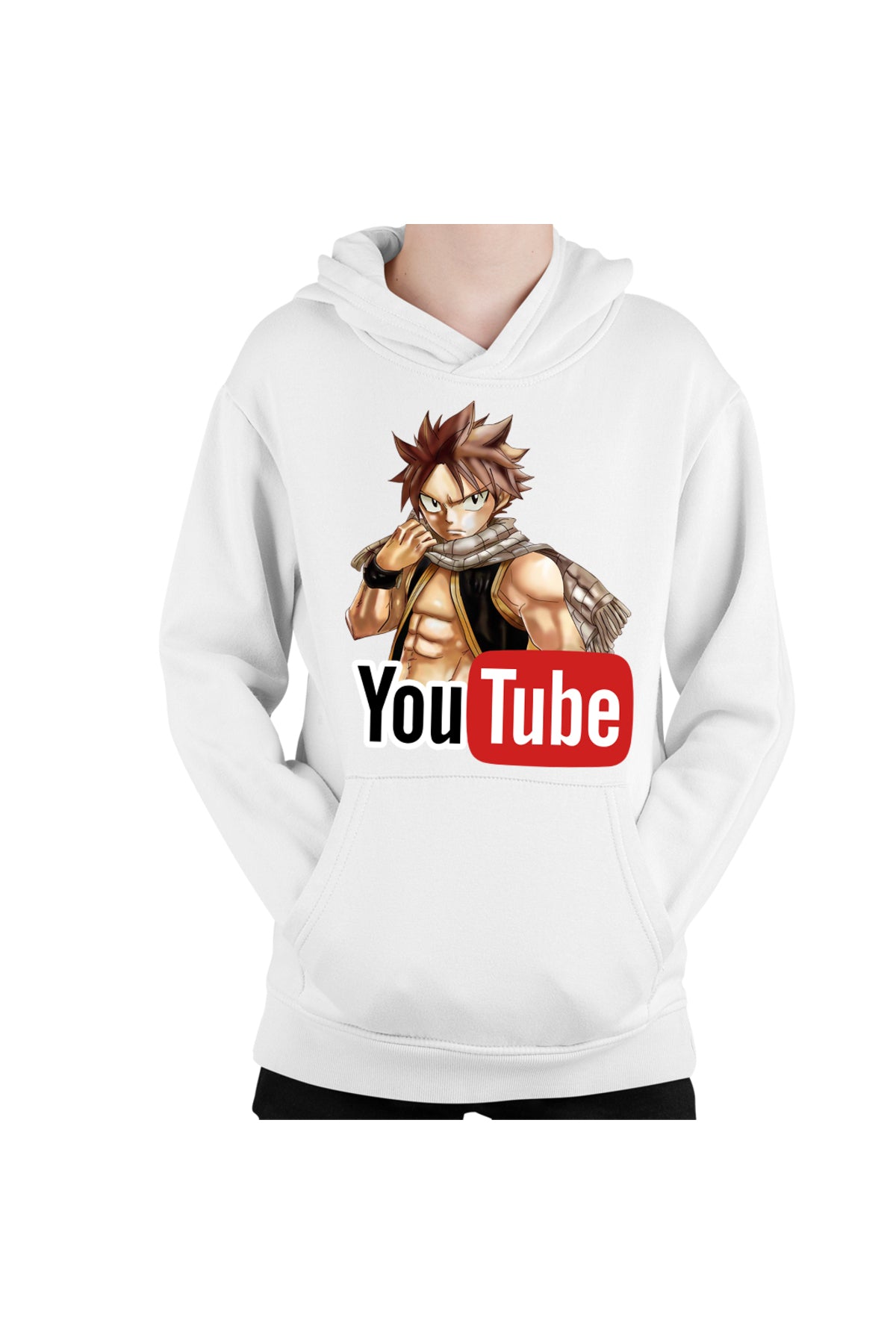 Hanorac copii Fairy Tail Youtube Creator Duplo Natsu