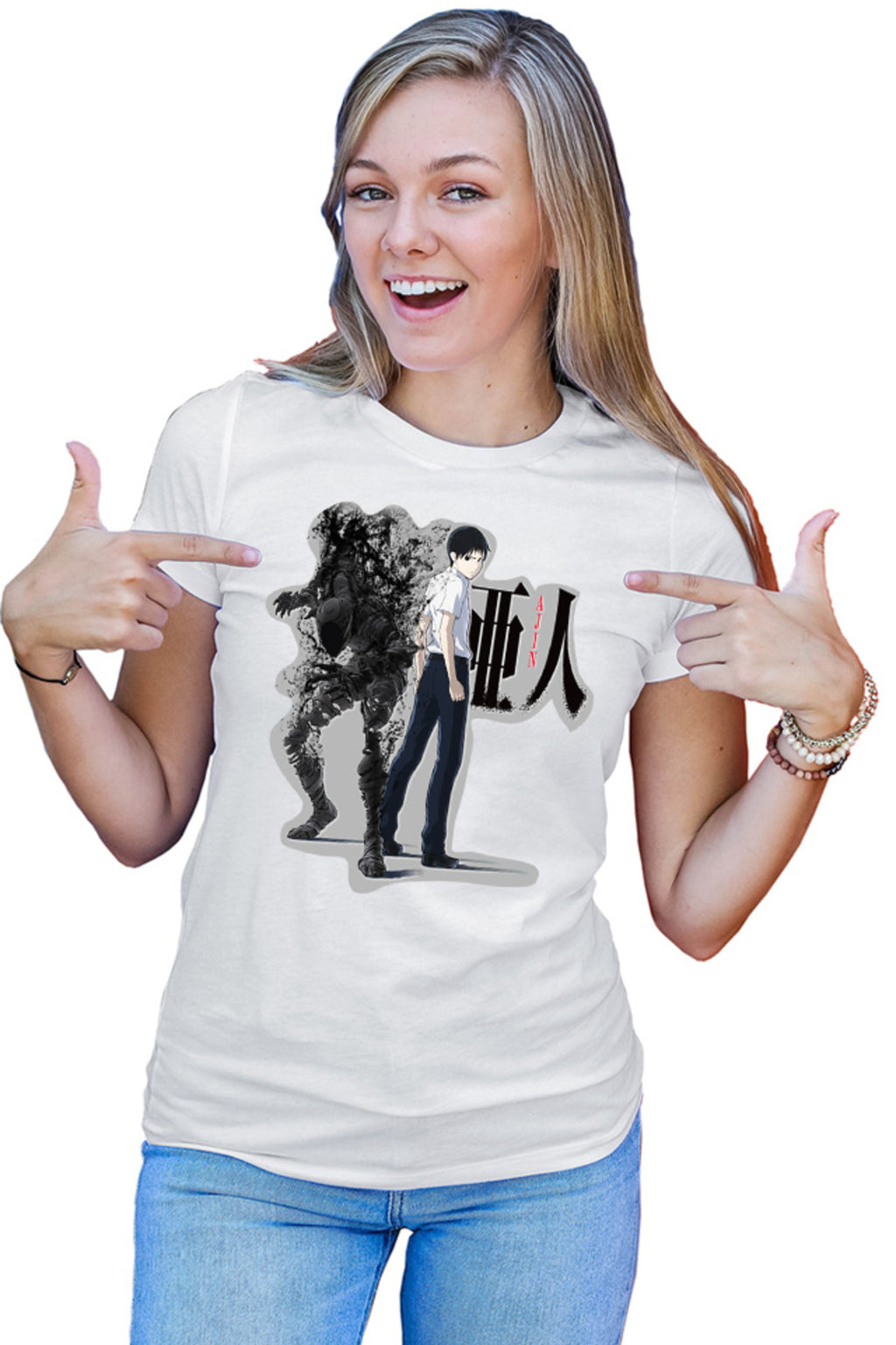 Tricou dama Ajin Nagai Kei Horror Supranatural Monster