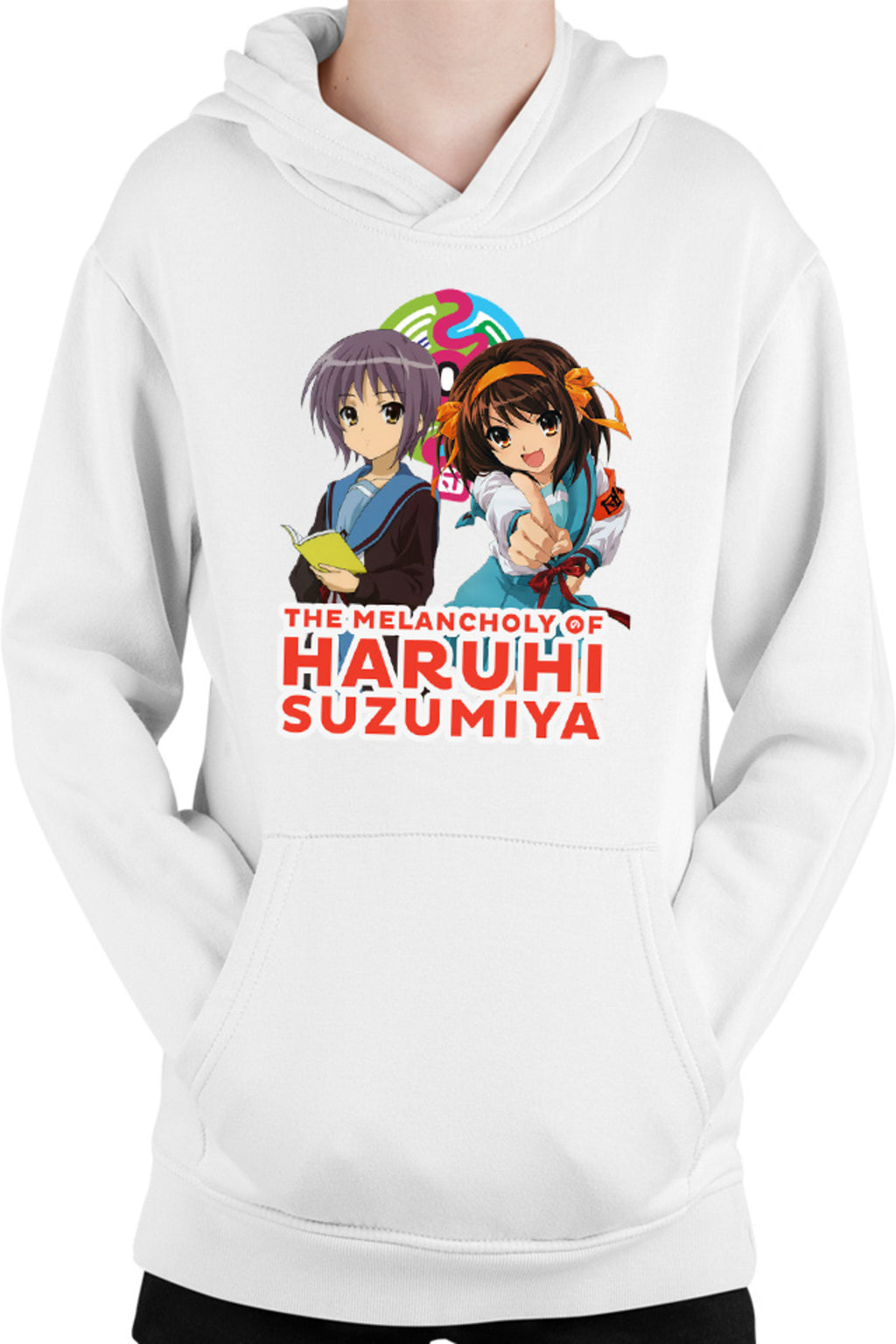 Hanorac copii Haruhi Suzumiya Yuki Book Read Sci-fi Cosplay Costume