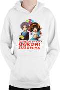 Hanorac copii Haruhi Suzumiya Yuki Book Read Sci-fi Cosplay Costume