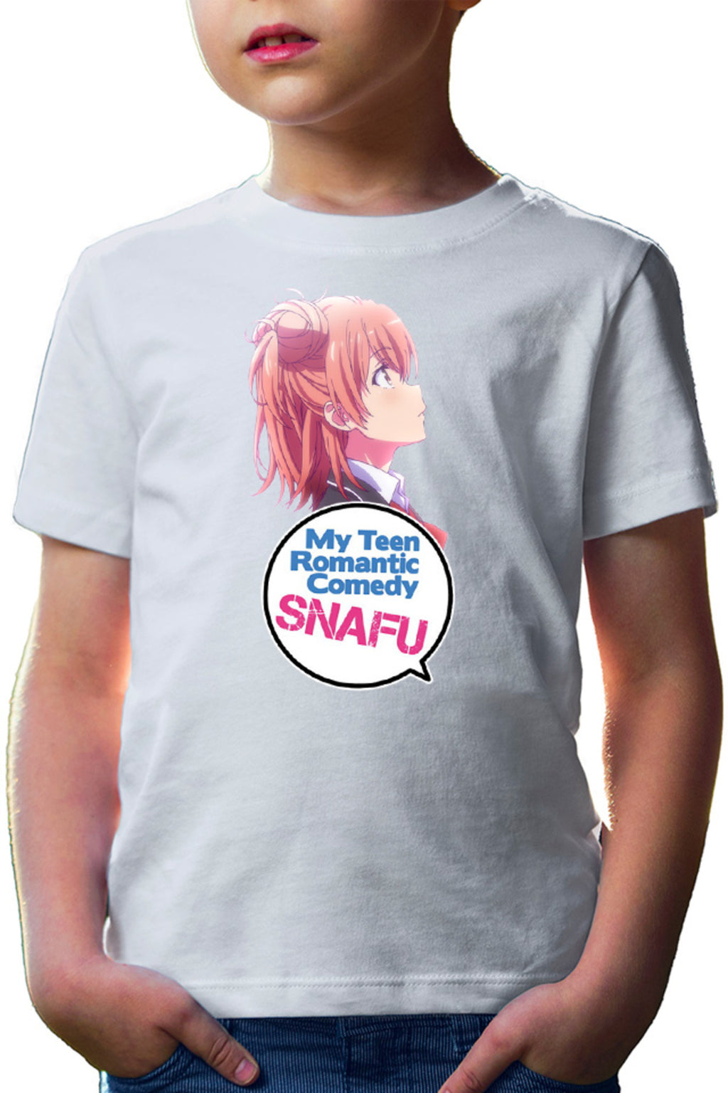 Tricou copii OreGairu Yui Yuigahama Angel Weeb