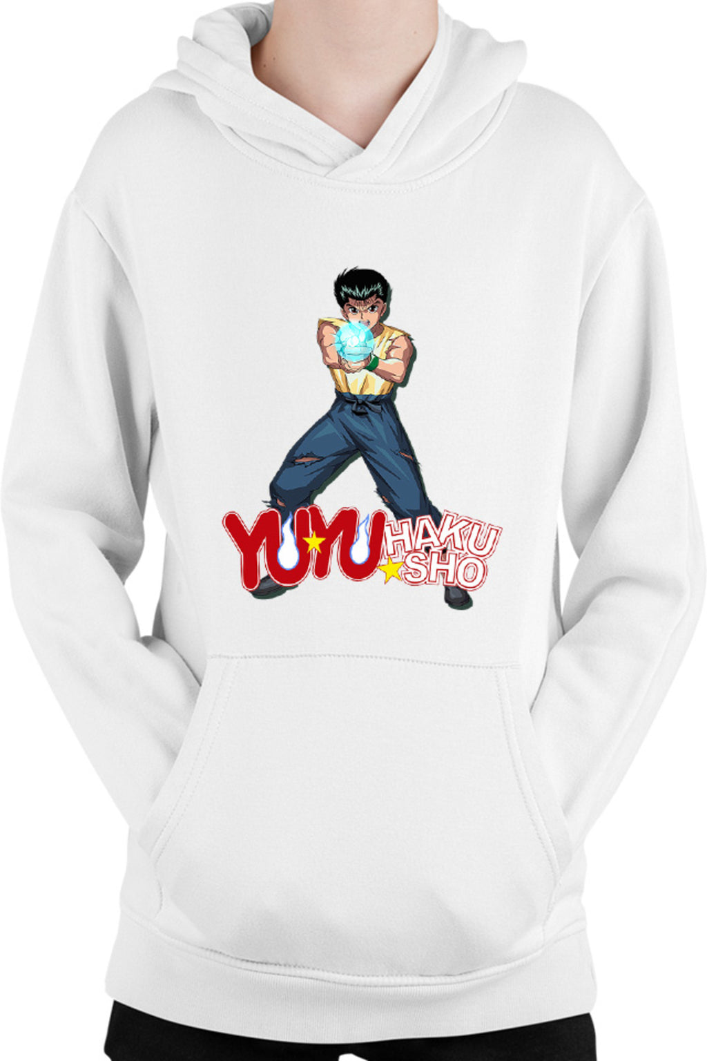 Hanorac copii Yu Yu Hakusho Yusuke Urameshi Super Power Paranormal Anime