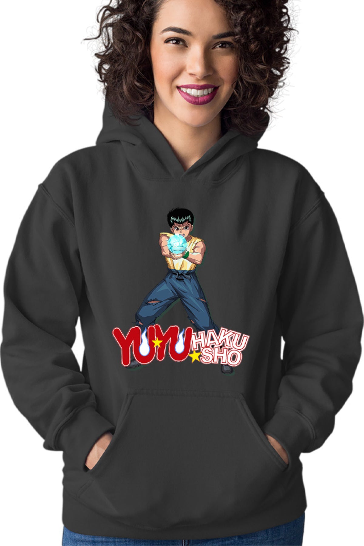 Hanorac dama Yu Yu Hakusho Yusuke Urameshi Super Power Paranormal Anime