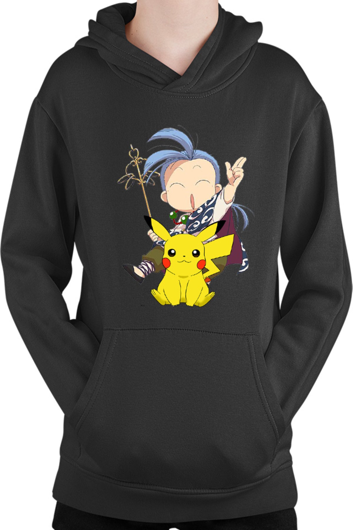 Hanorac copii Fushigi Yuugi Chichiri Chibi Pokemon Pikachu Monk
