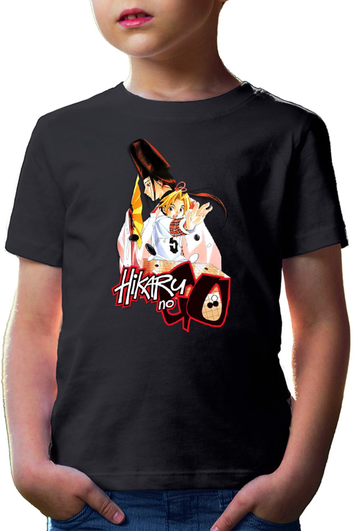 Tricou copii Hikaru no Go Fujiwara Kimono Traditional Hat Strategy Cosplay