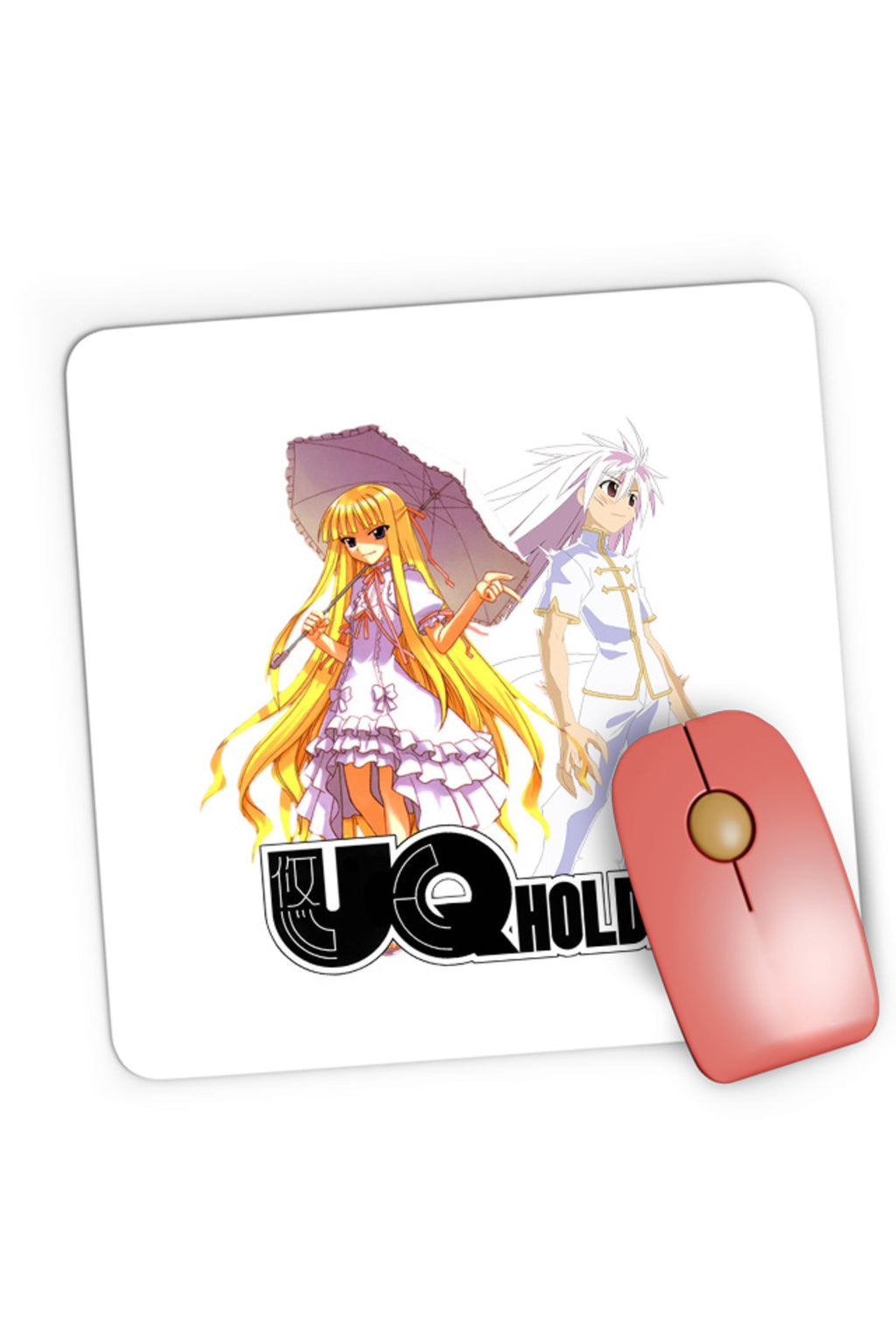 Mousepad Gaming UQ Holder Holder Negi McDowell Monster Animeeater, 21x19 cm