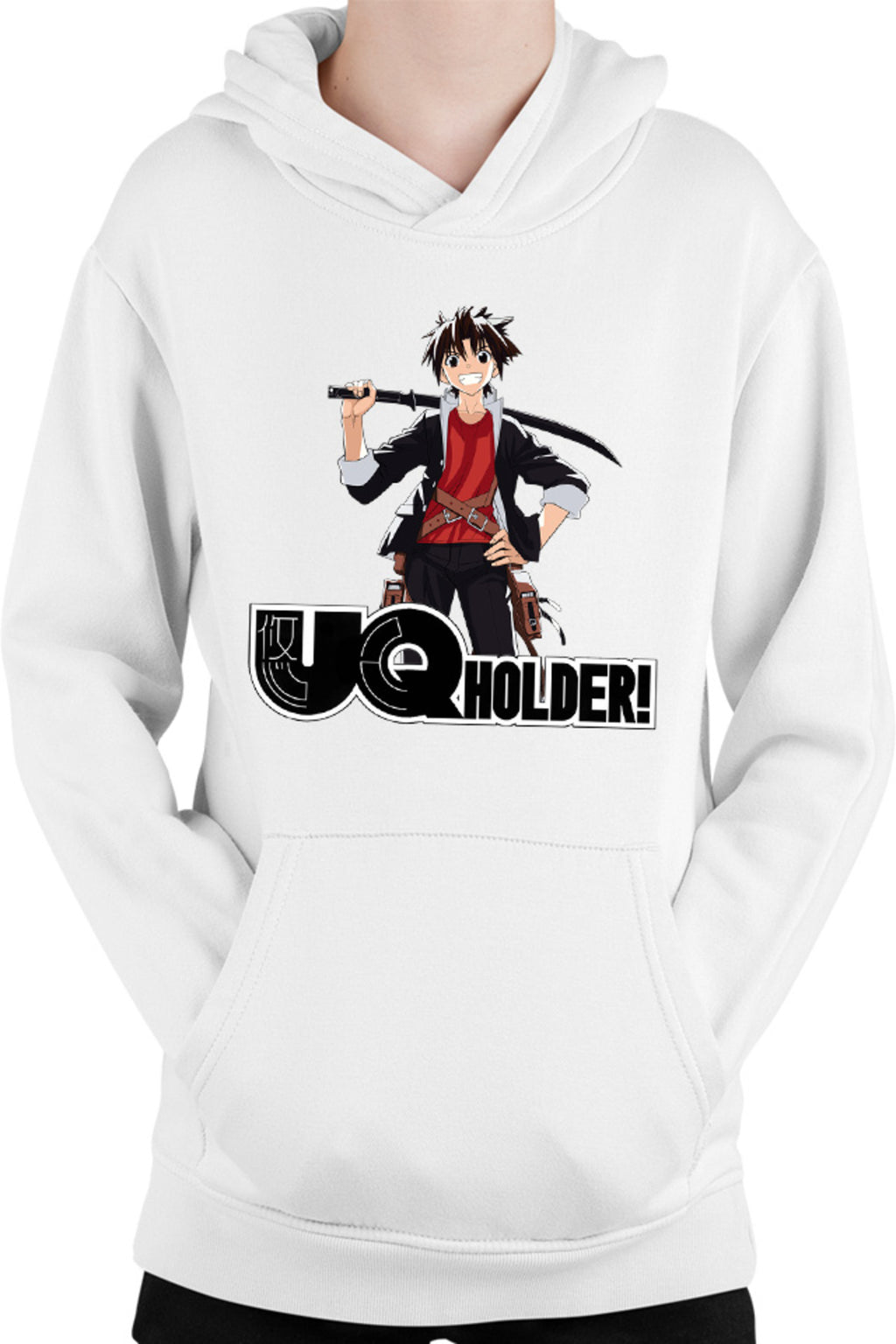 Hanorac copii UQ Holder Touta Anime Comedy Manga Trap
