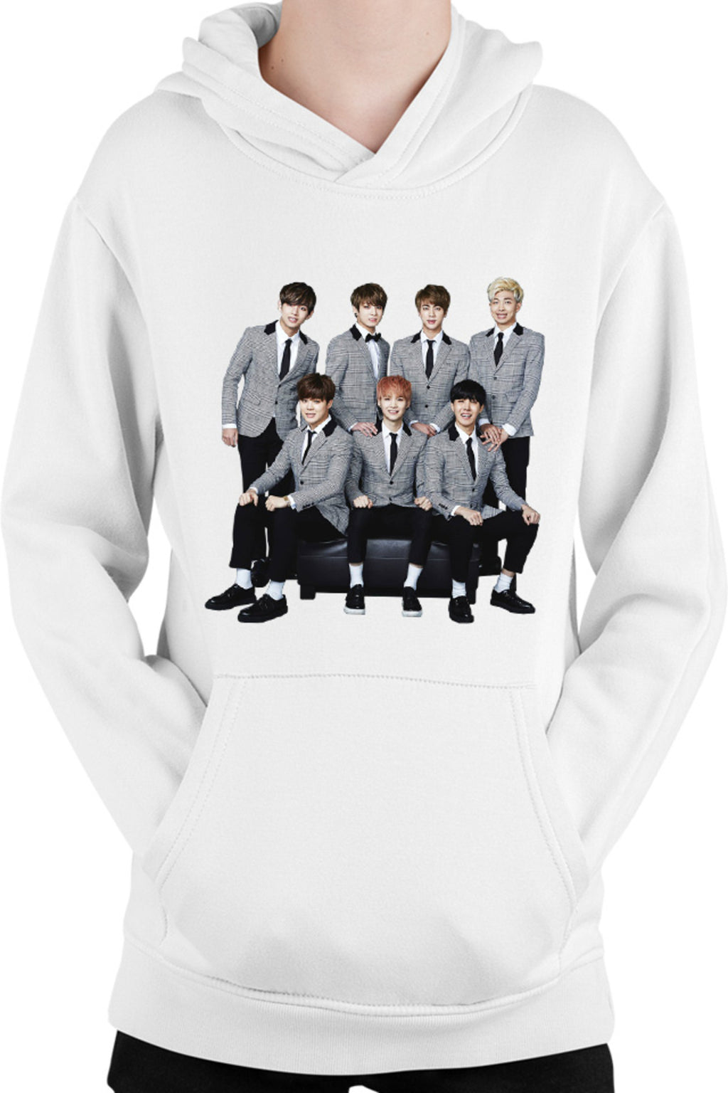 Hanorac copii BTS K-Pop Music Band MTV Winning Award V Jin