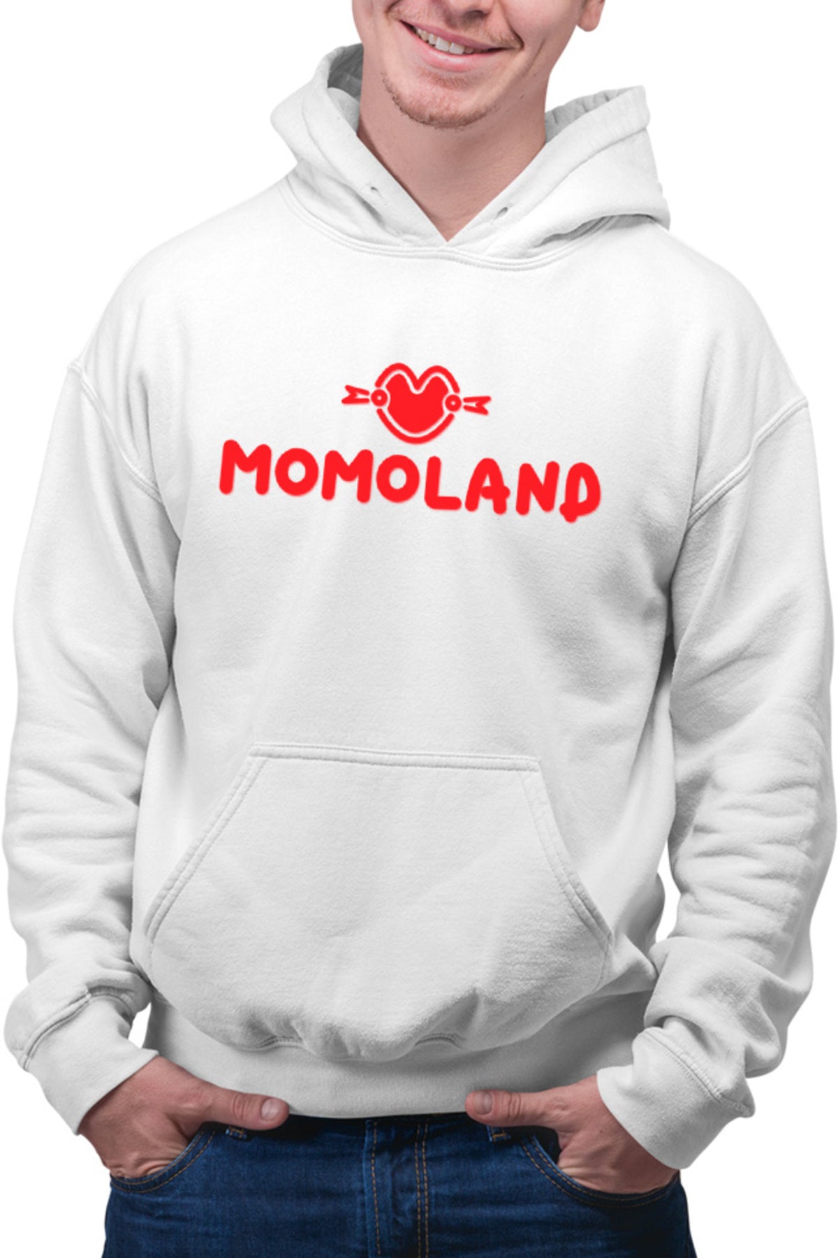 Hanorac barbati Momoland Logo K-Pop Popular Idols Beautiful Korea