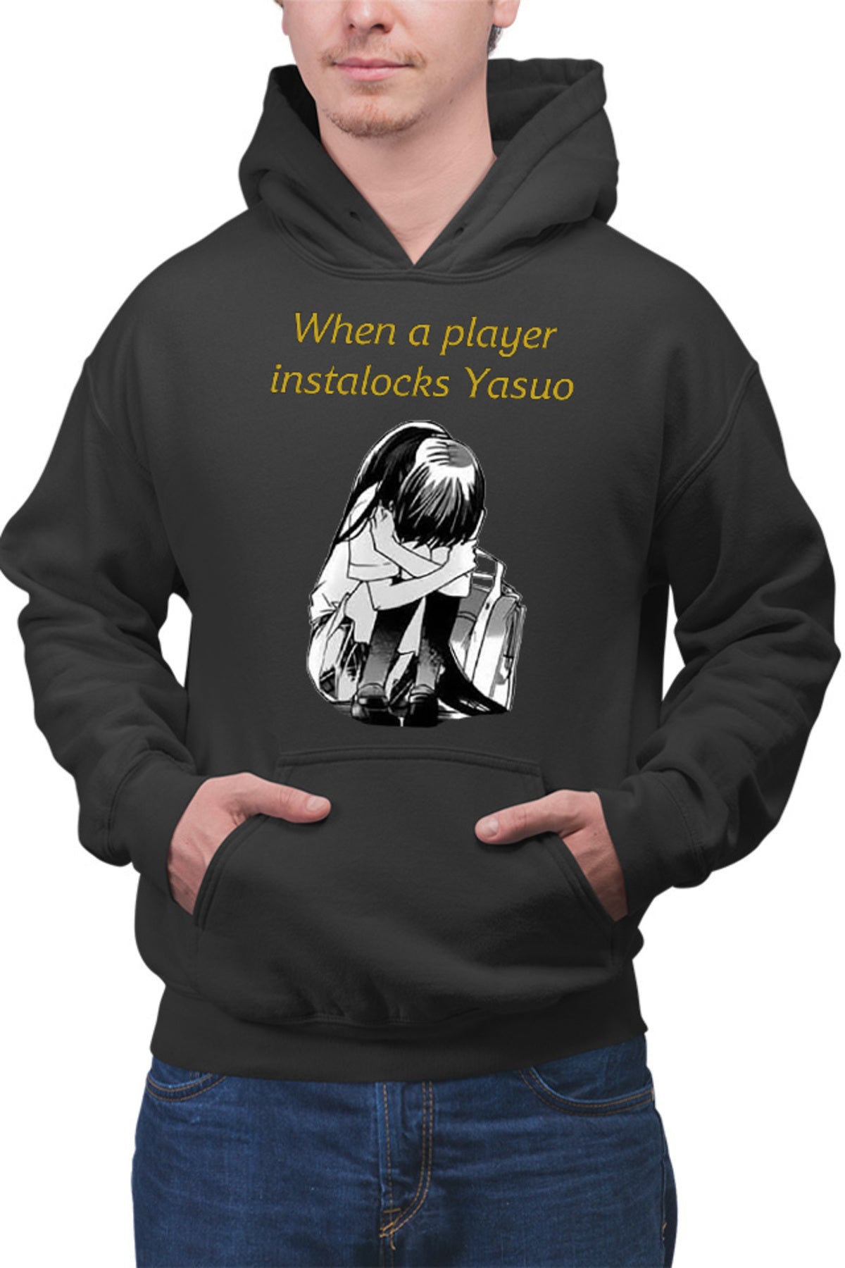 Hanorac barbati Missions of Love Crying Himuro Yukina League of Legends Meme Love