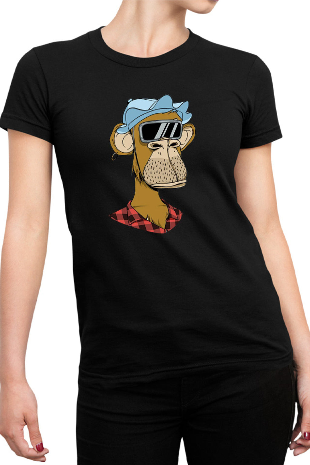 Tricou dama NFT Monkey Pyramid Thief Crypto Coin