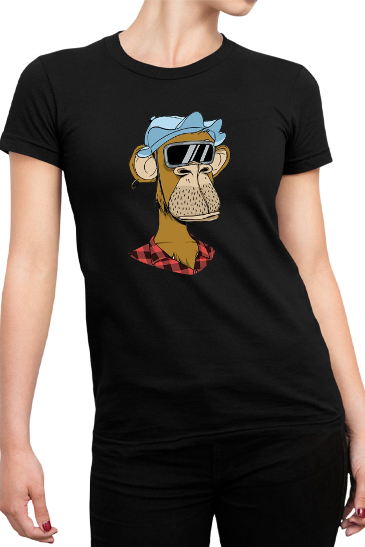 Tricou dama NFT Monkey Pyramid Thief Crypto Coin