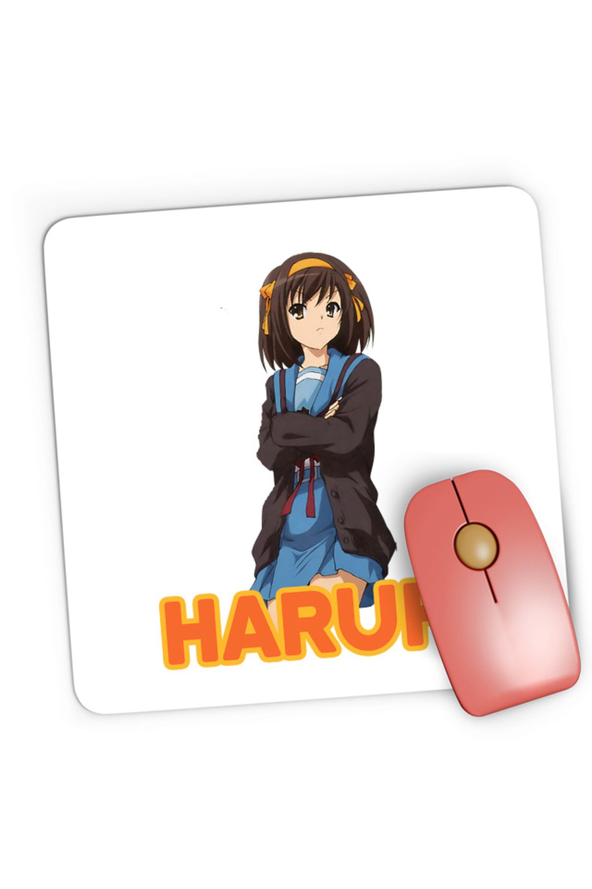 Mousepad Gaming Haruhi Suzumiya Nagaru Tanigawa SOS Club , 21x19 cm