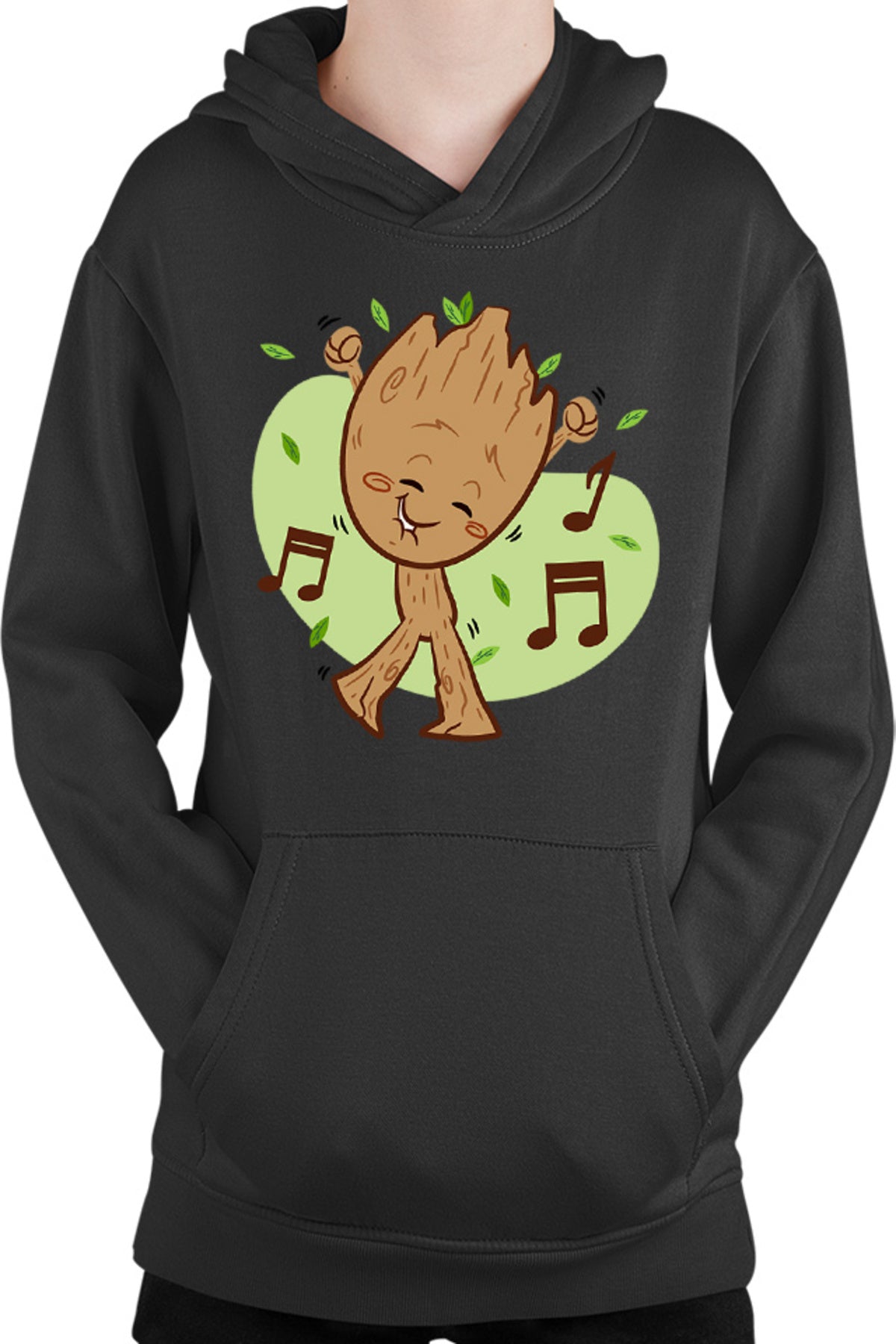 Hanorac copii Baby Groot Music Love Dance Marvel