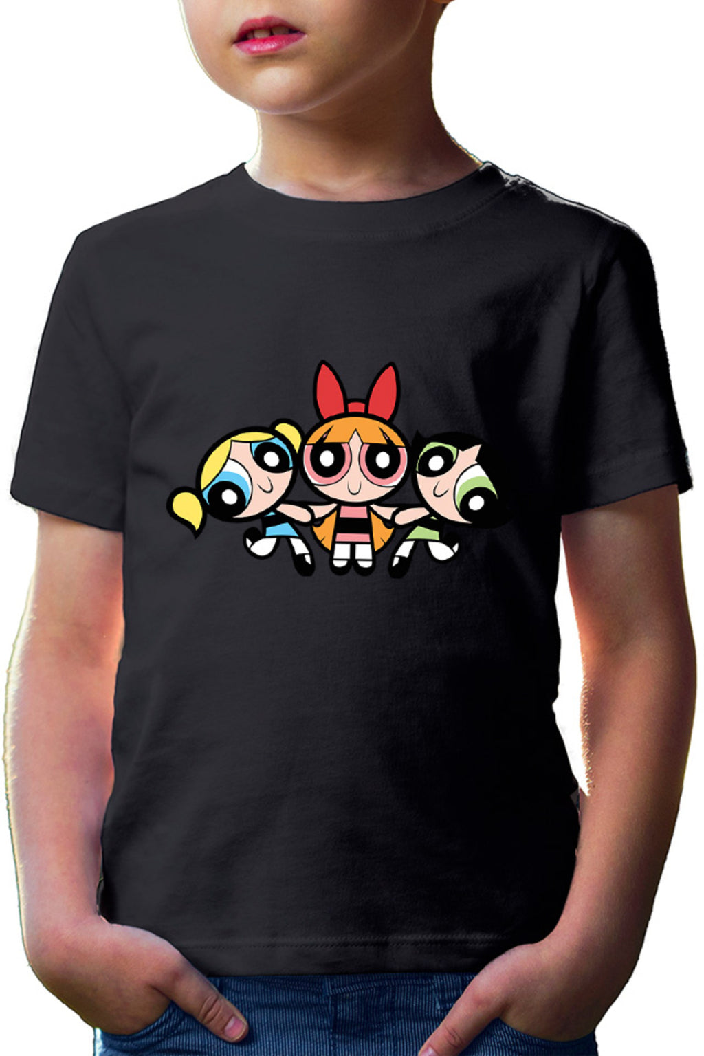 Tricou copii The Powerpuff Girls Cartoon Action Kids