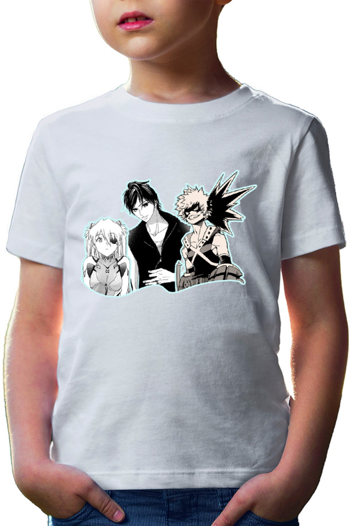 Tricou copii LDK Neon Genesis Evanghelion My Hero Academia