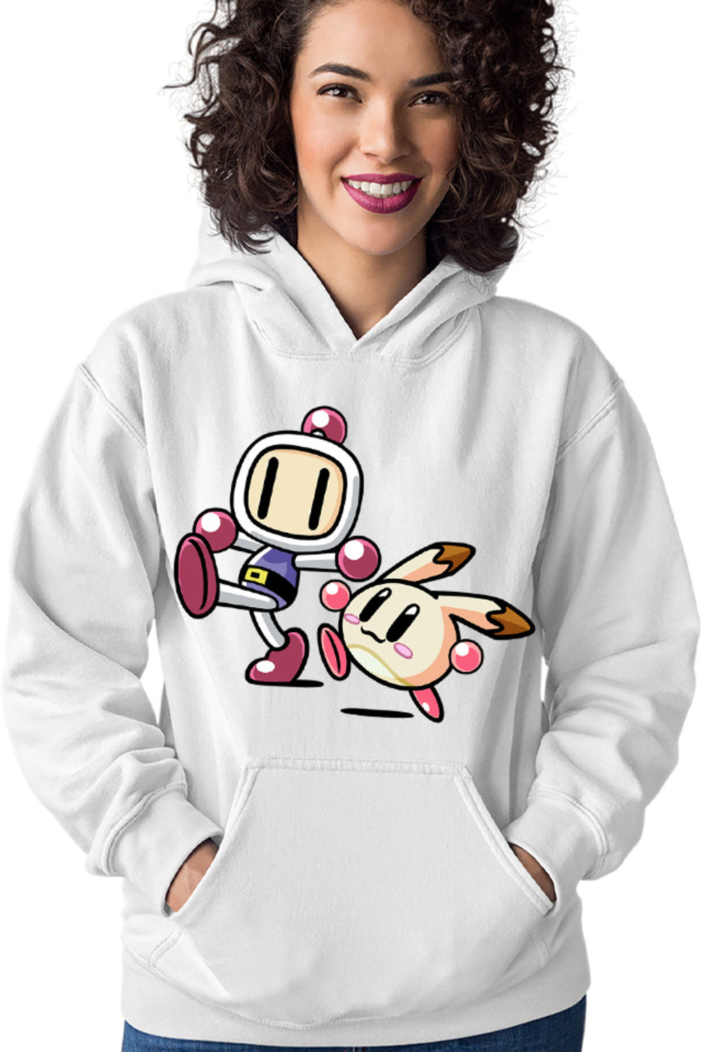 Hanorac dama Bomberman Kirby Game Arcade 2D