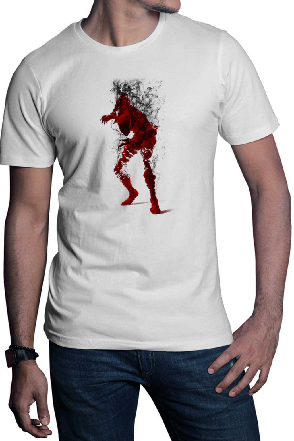 Tricou barbati Ajin Monster Virtual Psychological Immortal