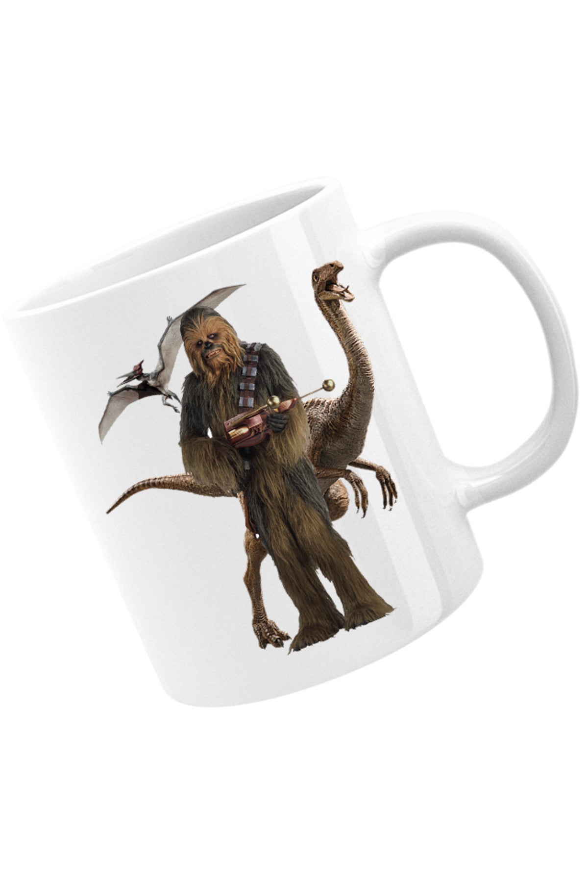 Cana Star Wars Chewbacca T-Rex Flying Dinossaur, alba, 330 ml