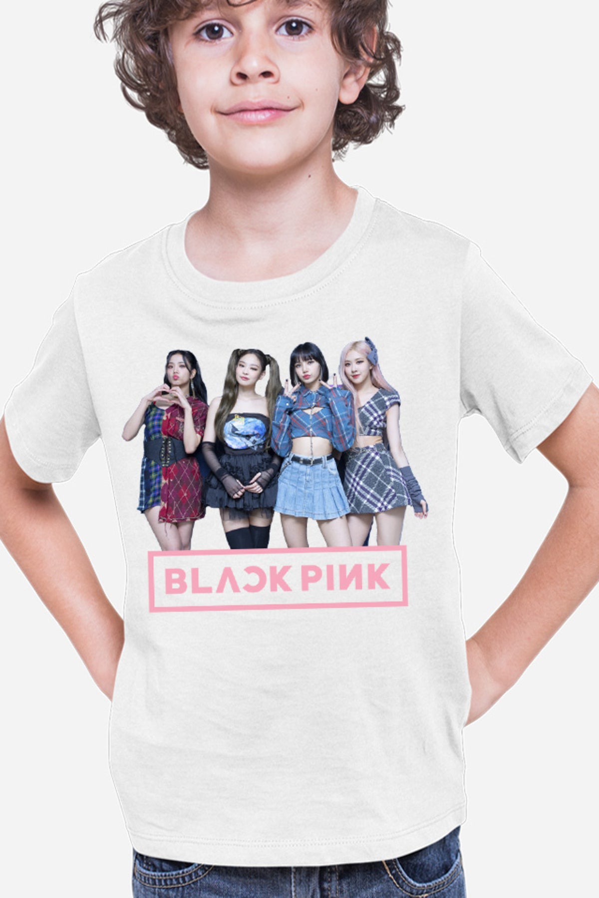 Tricou copii Blackpink Group Idols MTV Cute Expo Fashion