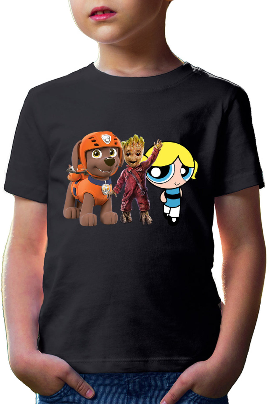 Tricou copii Baby Groot Bubble Paw Patrol Dog Blonde PowerPuff