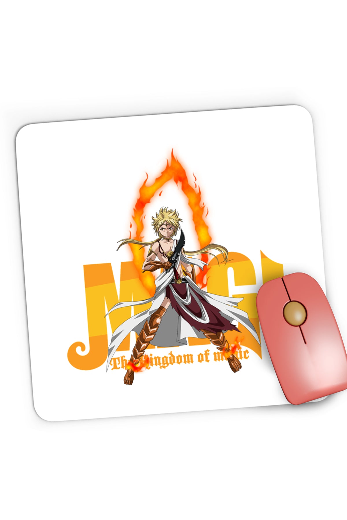 Mousepad Gaming Magi The Labyrinth of Magic Alibaba Shinobu Ohtaka, 21x19 cm