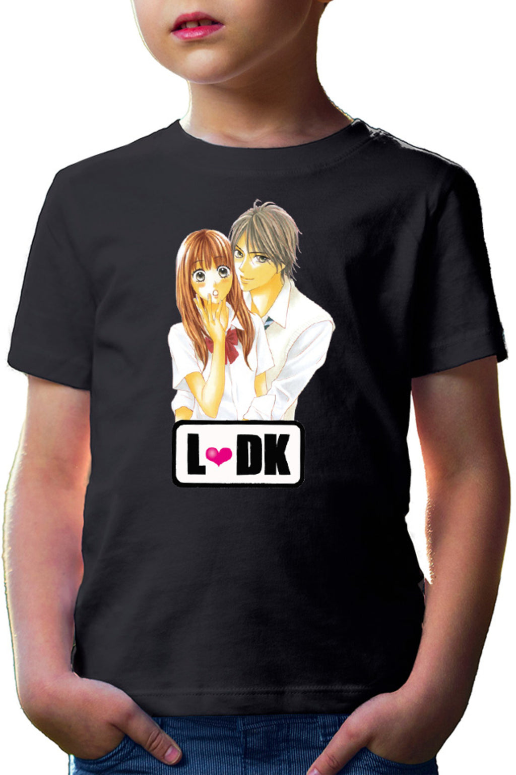 Tricou copii LDK Nishimori Shuusei Love Heart School